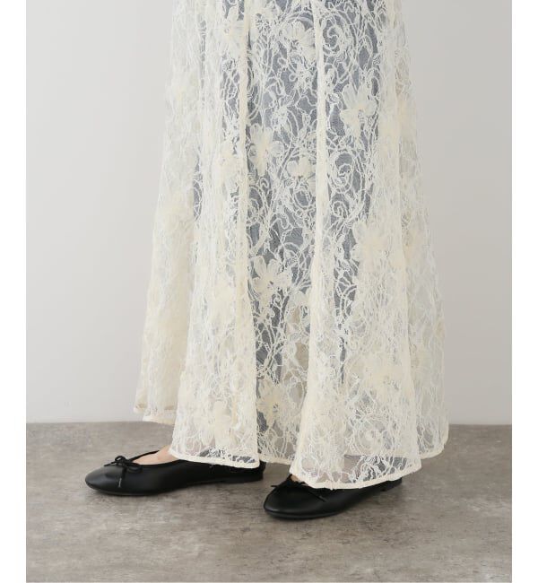 IENA LA BOUCLE「IENA LA BOUCLE Lace on Lace スカート」|スカート|