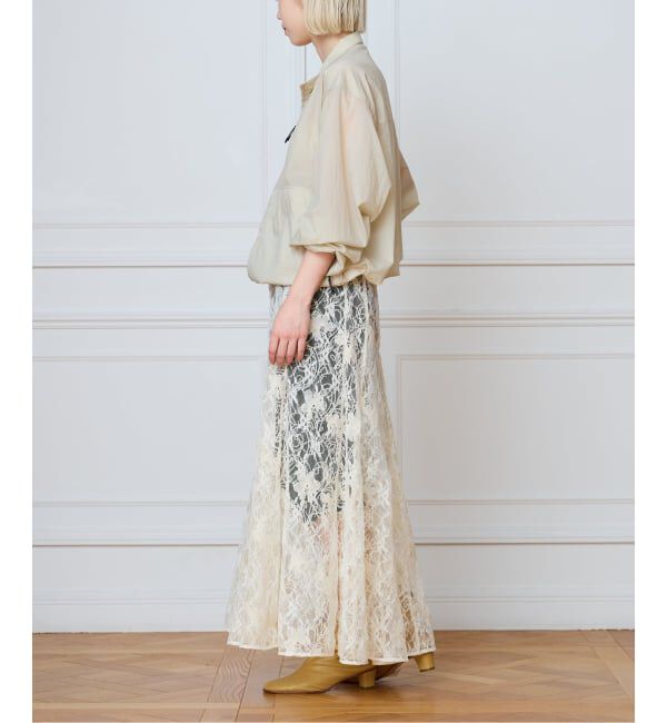 IENA LA BOUCLE「IENA LA BOUCLE Lace on Lace スカート」|スカート|