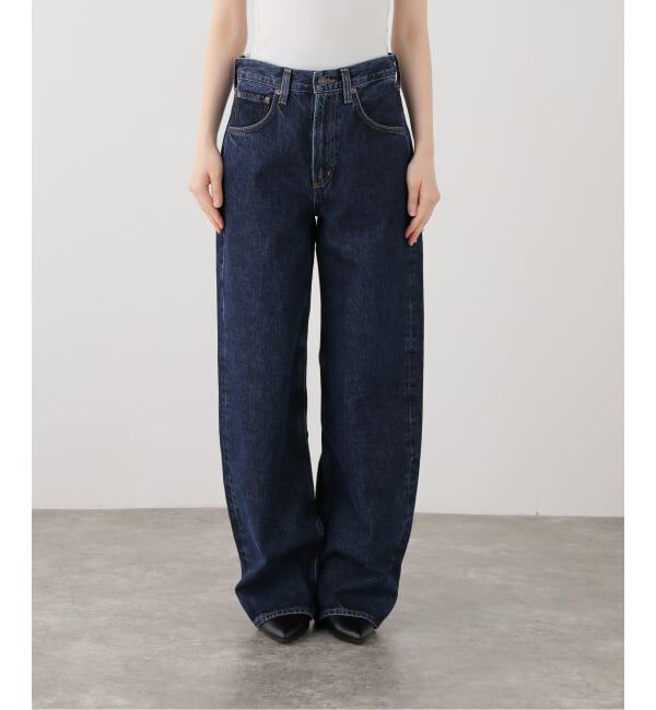 IENA LA BOUCLE「AGOLDE エーゴールドイー LOW CURVE JEAN」|デニム|