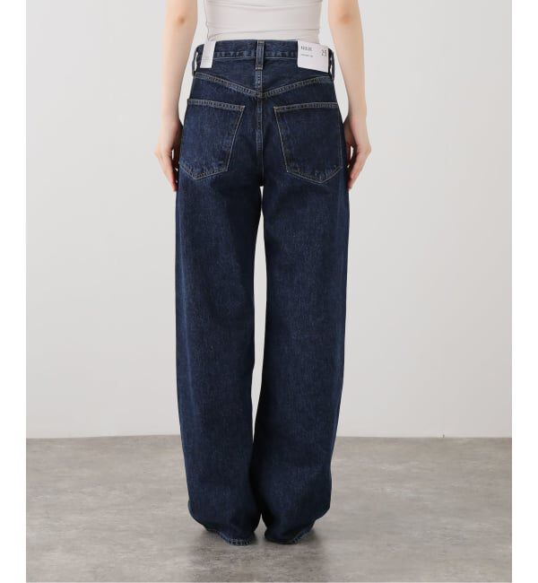 IENA LA BOUCLE「AGOLDE エーゴールドイー LOW CURVE JEAN」|デニム|