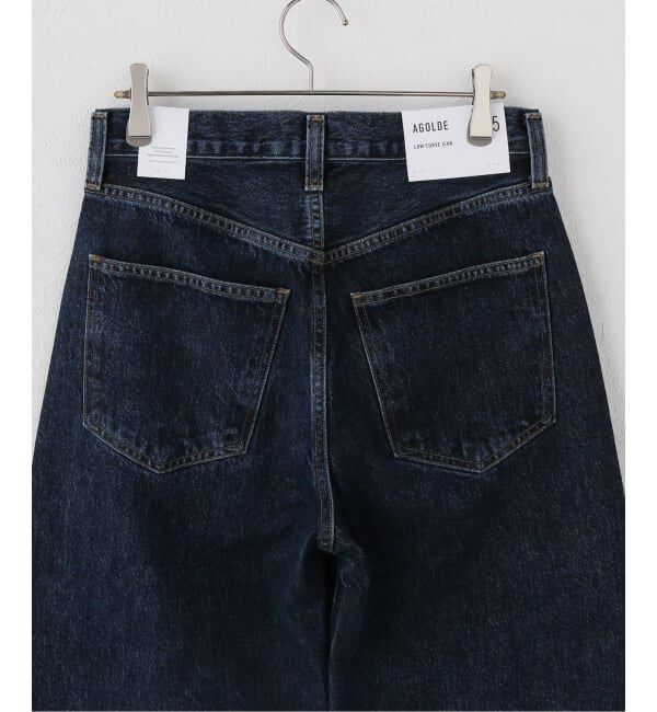 IENA LA BOUCLE「AGOLDE エーゴールドイー LOW CURVE JEAN」|デニム|