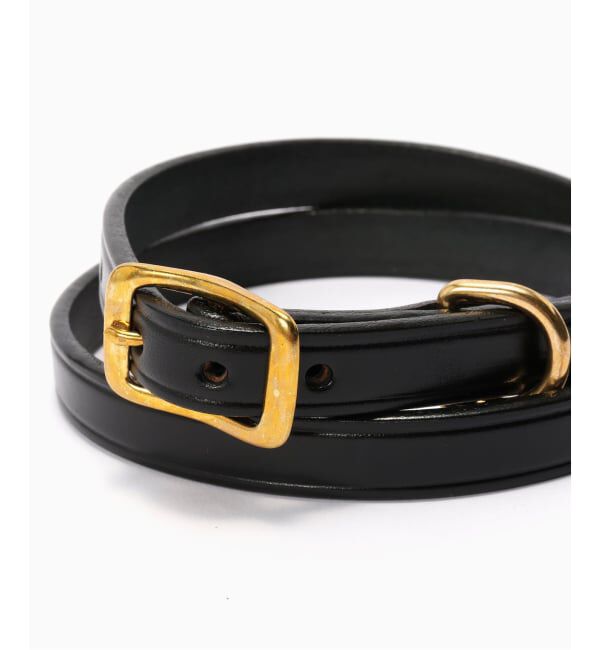 417 EDIFICE「TORY LEATHER / トリーレザー 3/4 wide plain creased belt」|ベルト|