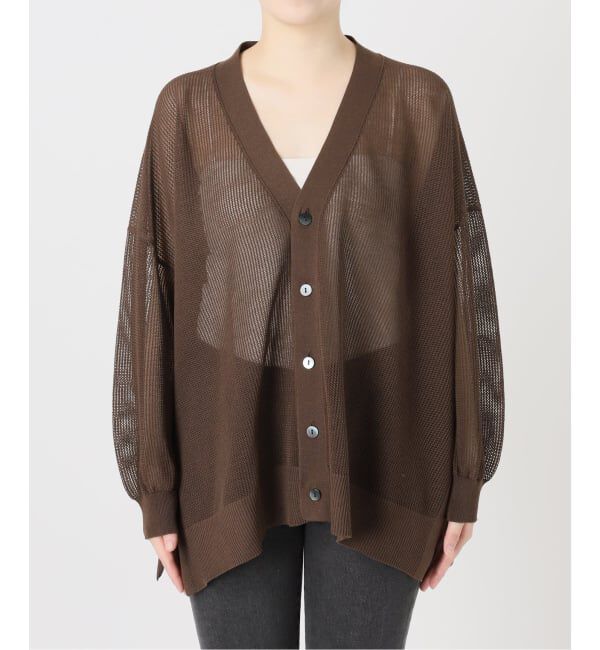 JOURNAL STANDARD relume「リネンミックスメッシュVネックカーディガン」|カーディガン|