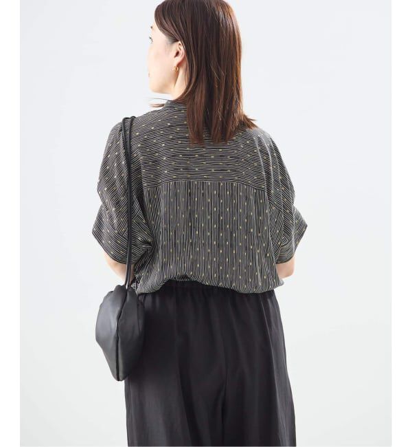 journal standard L'essage「《追加》DEVEAUX GOLDラメモノトーンシャツ」|シャツ・ブラウス|