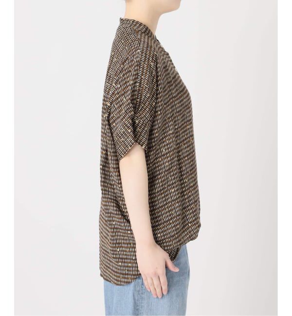 journal standard L'essage「《追加》DEVEAUX GOLDラメモノトーンシャツ」|シャツ・ブラウス|