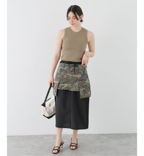 journal standard L'essage「INSCRIRE/アンスクリア  Cargo Layered Skirt スカート」|スカート|
