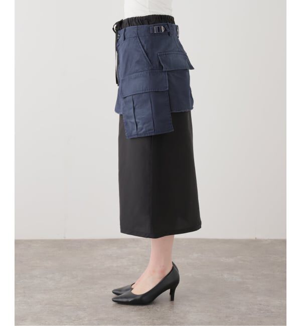journal standard L'essage「INSCRIRE/アンスクリア  Cargo Layered Skirt スカート」|スカート|