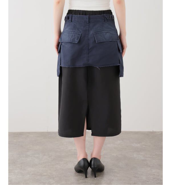 journal standard L'essage「INSCRIRE/アンスクリア  Cargo Layered Skirt スカート」|スカート|