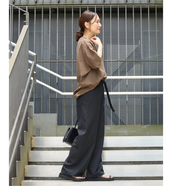 JOURNAL STANDARD「プリントタックスウェットTシャツ」|Tシャツ・カットソー|