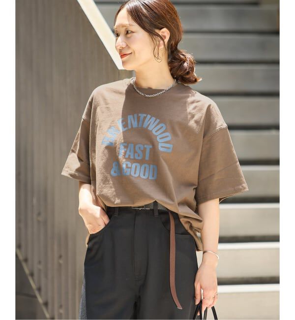 JOURNAL STANDARD「プリントタックスウェットTシャツ」|Tシャツ・カットソー|