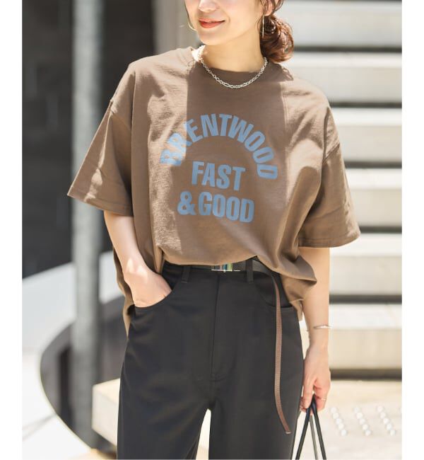 JOURNAL STANDARD「プリントタックスウェットTシャツ」|Tシャツ・カットソー|