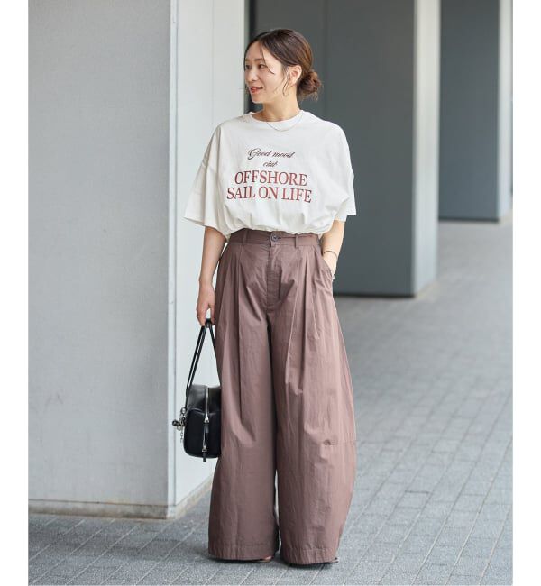 JOURNAL STANDARD「プリントタックスウェットTシャツ」|Tシャツ・カットソー|