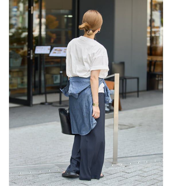 JOURNAL STANDARD「プリントタックスウェットTシャツ」|Tシャツ・カットソー|