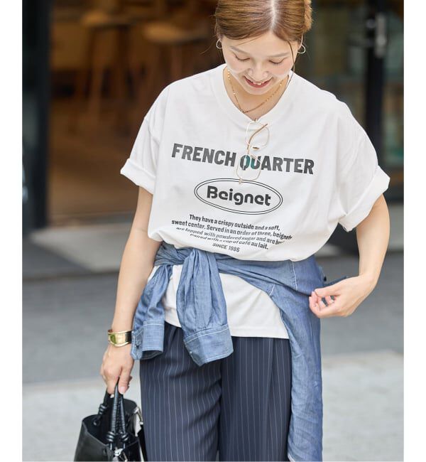 JOURNAL STANDARD「プリントタックスウェットTシャツ」|Tシャツ・カットソー|