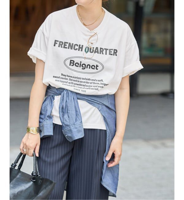 JOURNAL STANDARD「プリントタックスウェットTシャツ」|Tシャツ・カットソー|