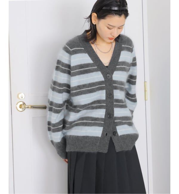 JOURNAL STANDARD「《予約》FLUFFY Vカーディガン」|カーディガン|