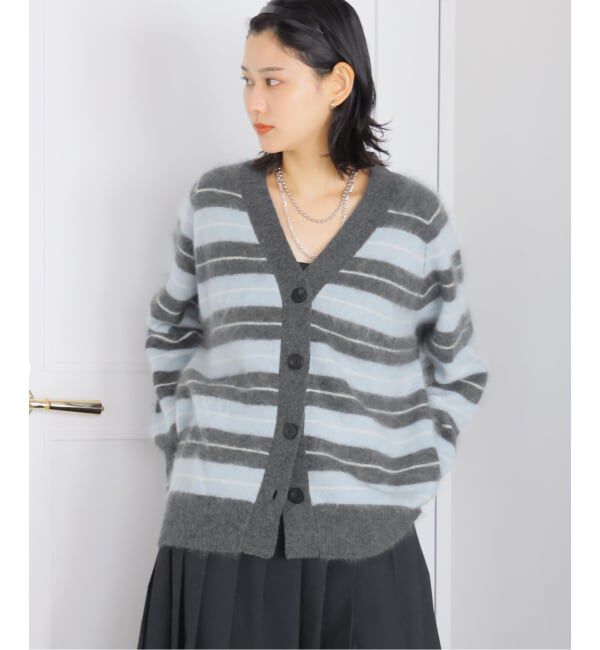 JOURNAL STANDARD「《予約》FLUFFY Vカーディガン」|カーディガン|