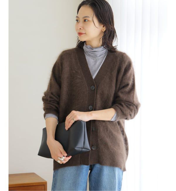 JOURNAL STANDARD「《予約》FLUFFY Vカーディガン」|カーディガン|
