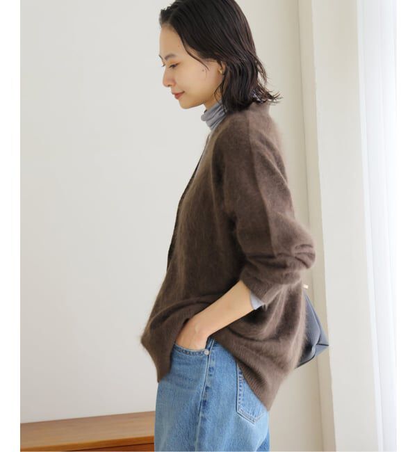 JOURNAL STANDARD「《予約》FLUFFY Vカーディガン」|カーディガン|