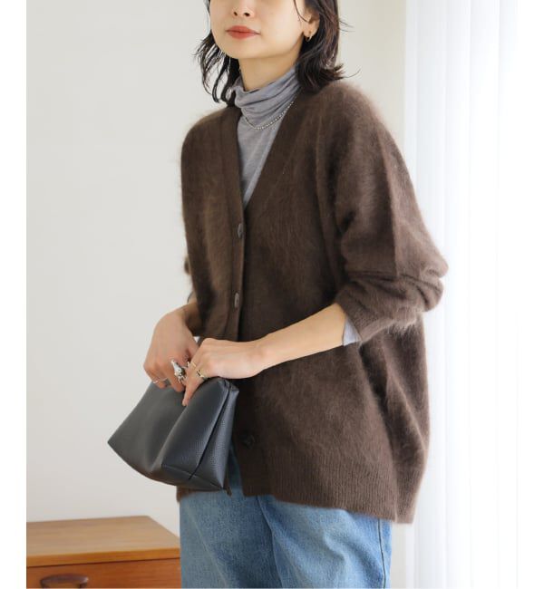 JOURNAL STANDARD「《予約》FLUFFY Vカーディガン」|カーディガン|