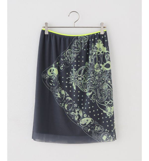 Oriens JOURNAL STANDARD「【P.A.M/パム】 COCO BANDANA MESH SKIRT - CHAR」|スカート|