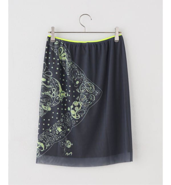 Oriens JOURNAL STANDARD「【P.A.M/パム】 COCO BANDANA MESH SKIRT - CHAR」|スカート|