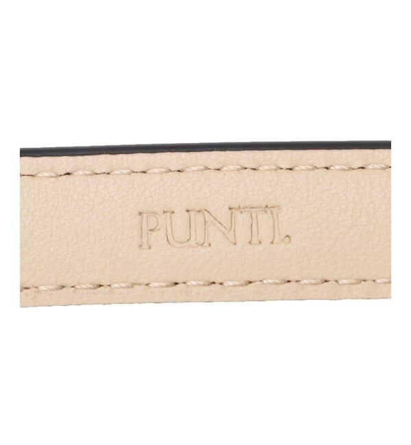 NOBLE「《追加予約》PUNTI./プンティ OVAL BELT」|ベルト|