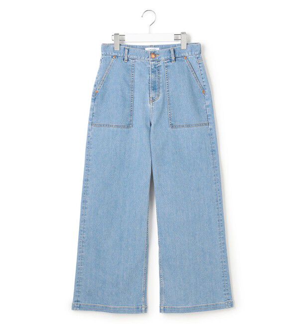 23区「【見上愛さん着用】23区DENIM サマー ベイカーパンツ」|デニム|