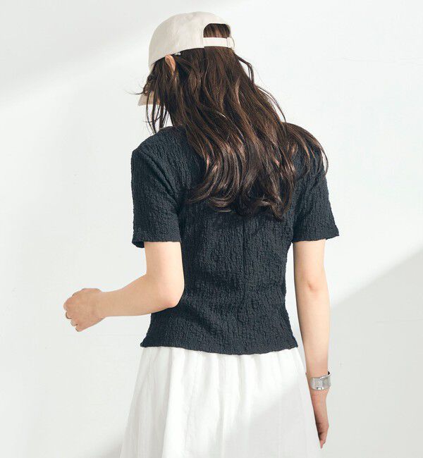 fredy emue「ぽこぽこ2WAYスリットプルオーバー」|Tシャツ・カットソー|