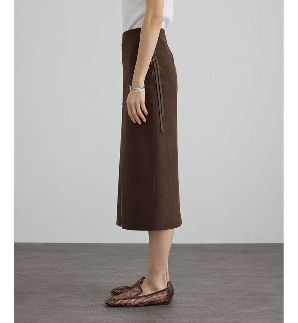 SALON adam et rope'「Ultrasuede(R)スエードスカート / セットアップ対応」|スカート|