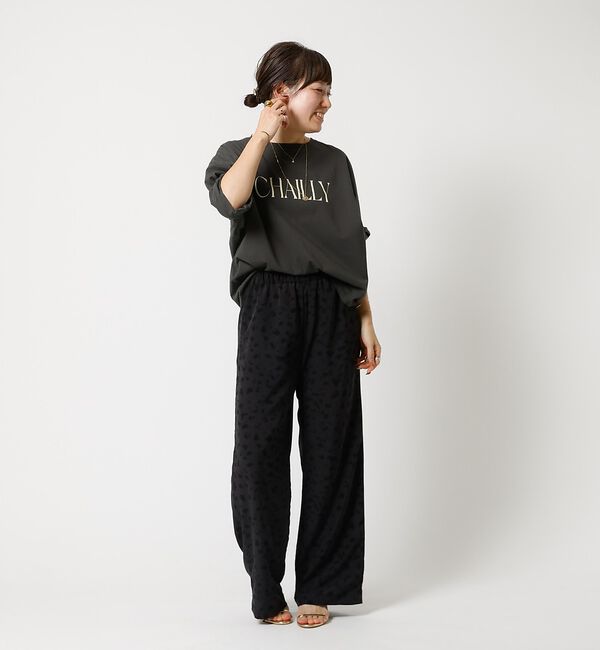 Rouge vif「【MICA&DEAL /マイカアンドディール】"CHAILLY"print pu」|Tシャツ・カットソー|