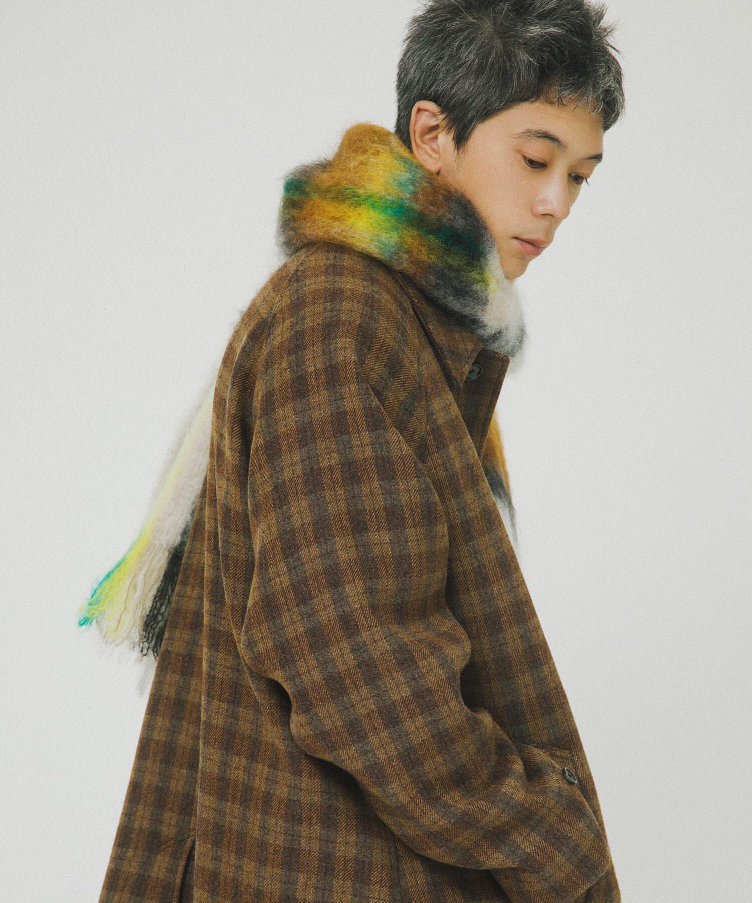 URBAN RESEARCH「WOOL BAL COLLAR COAT」|ステンカラーコート|
