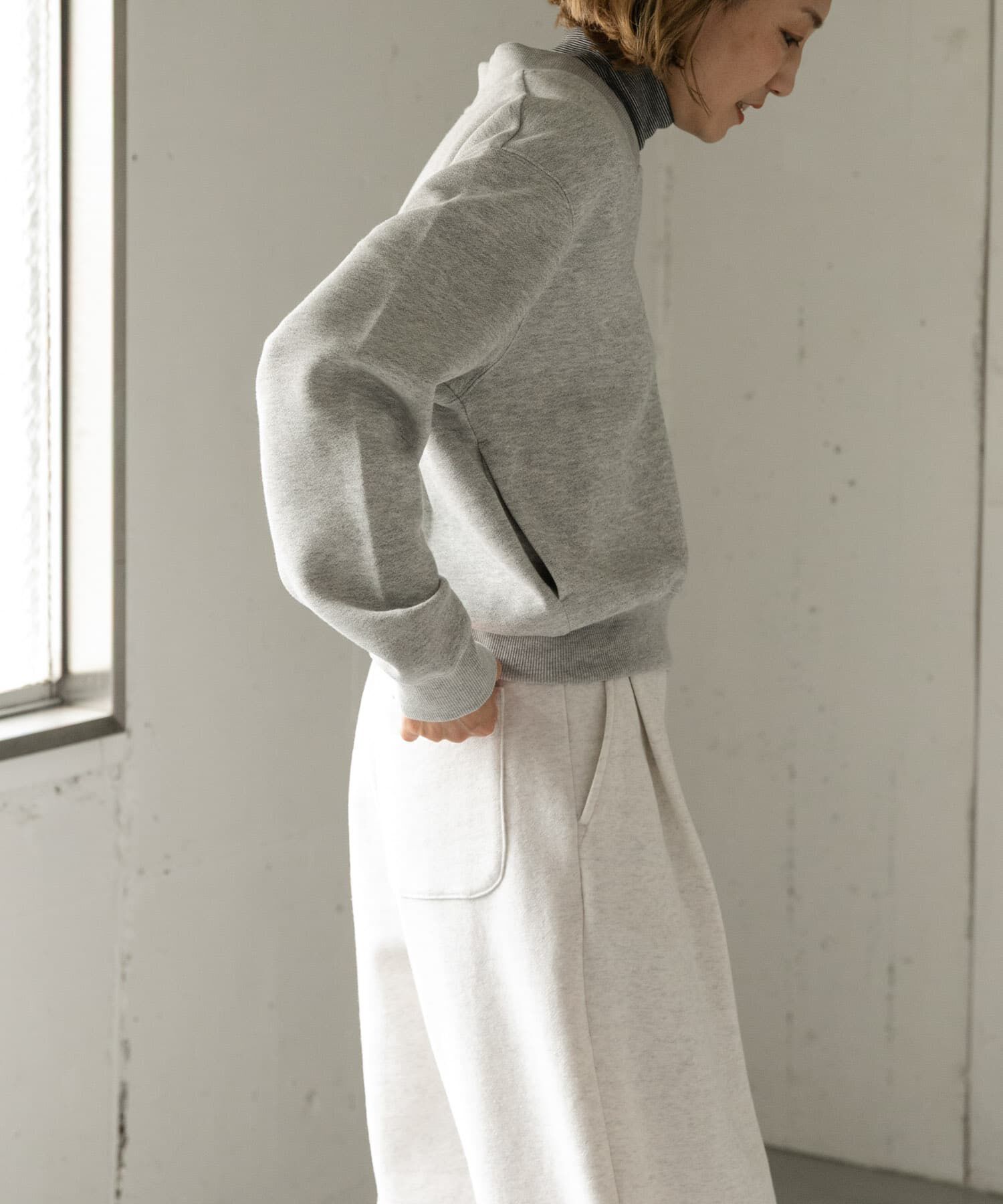 URBAN RESEARCH DOORS「FORK&SPOON　アムンゼンジップカーディガン」|カーディガン|