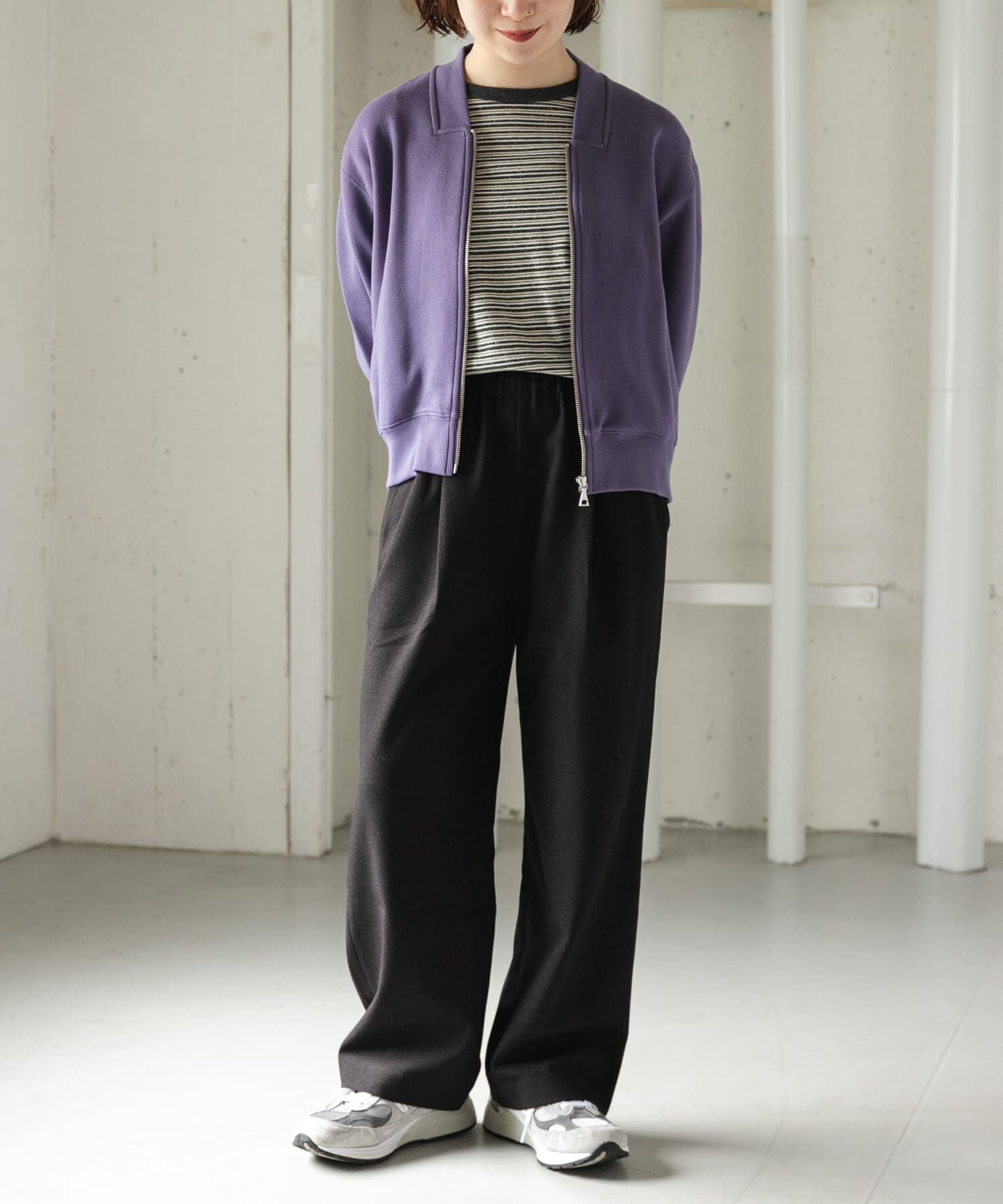 URBAN RESEARCH DOORS「FORK&SPOON　アムンゼンジップカーディガン」|カーディガン|