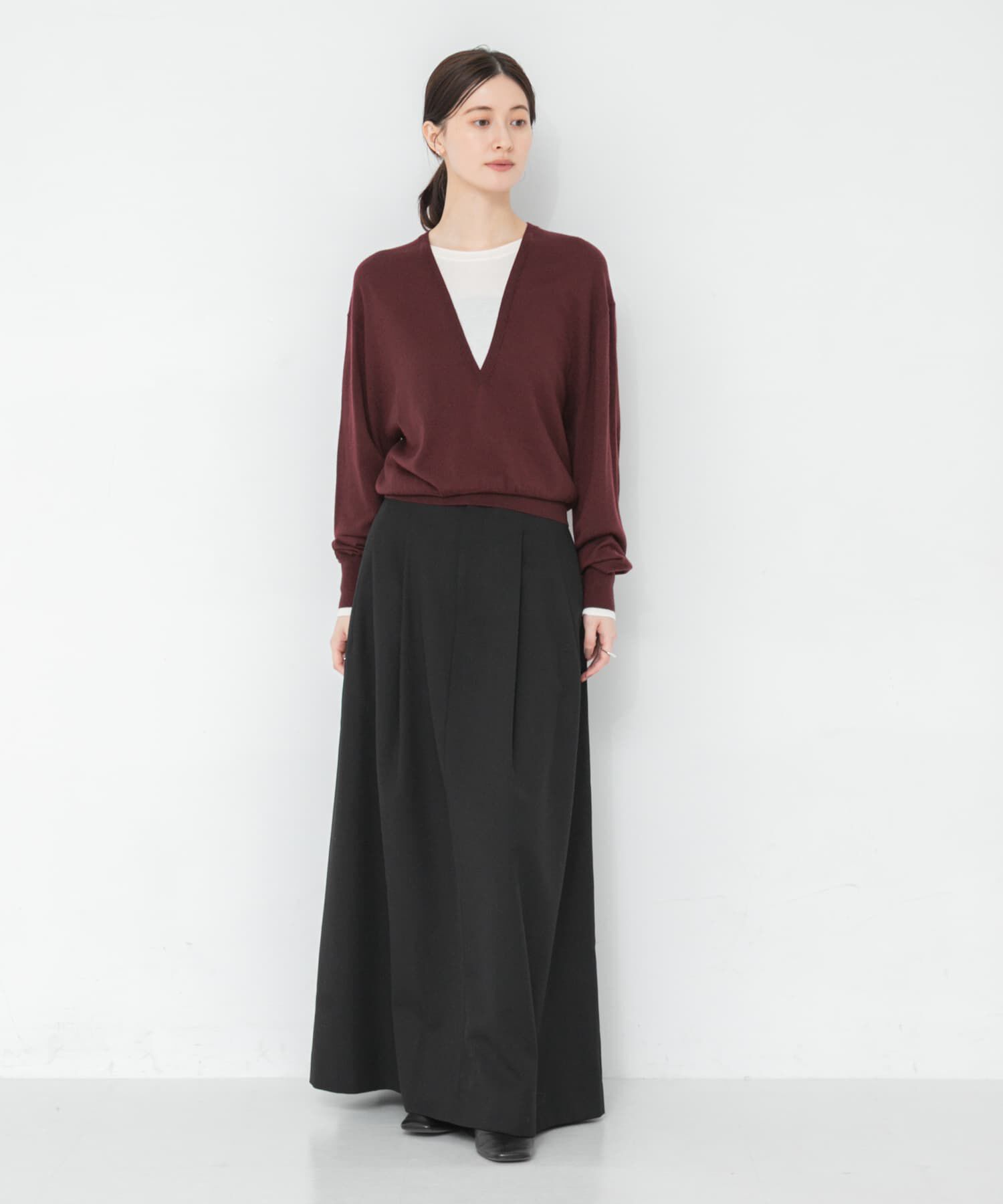 URBAN RESEARCH「new basic　CLEAN VOLUME SKIRT」|スカート|