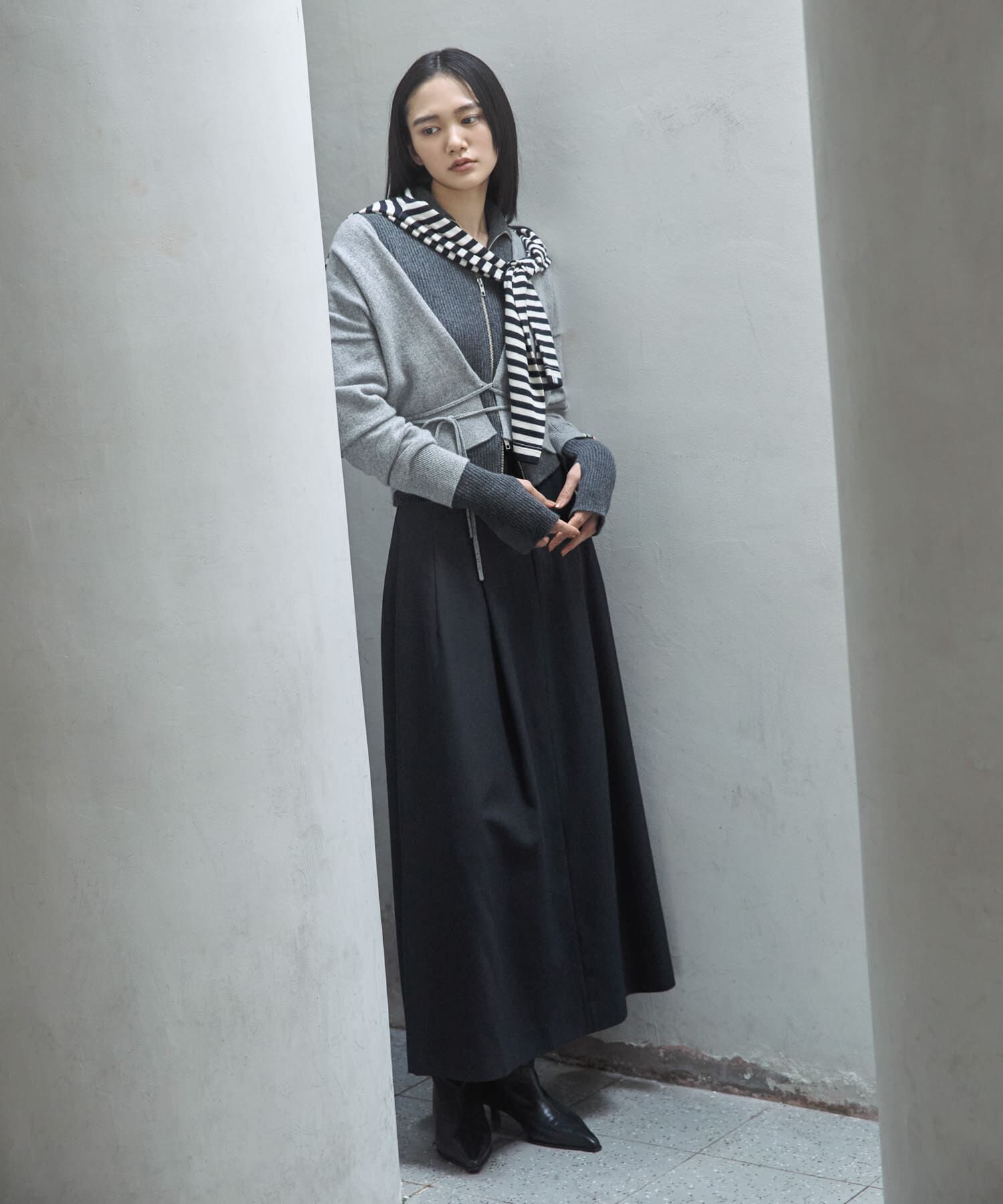 URBAN RESEARCH「new basic　CLEAN VOLUME SKIRT」|スカート|