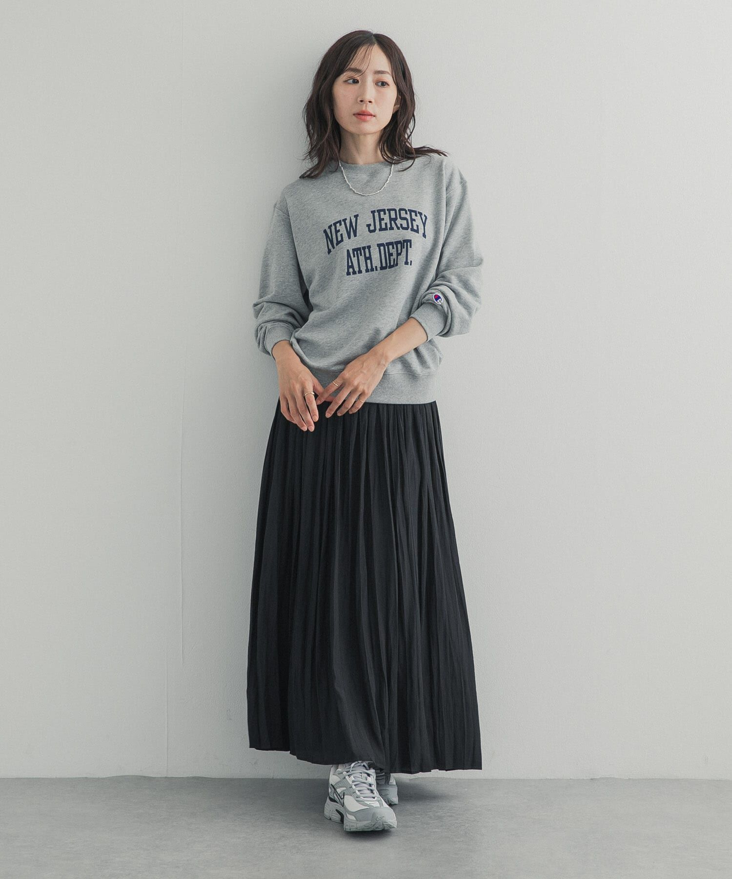 URBAN RESEARCH DOORS「ランダムプリーツスカート」|スカート|