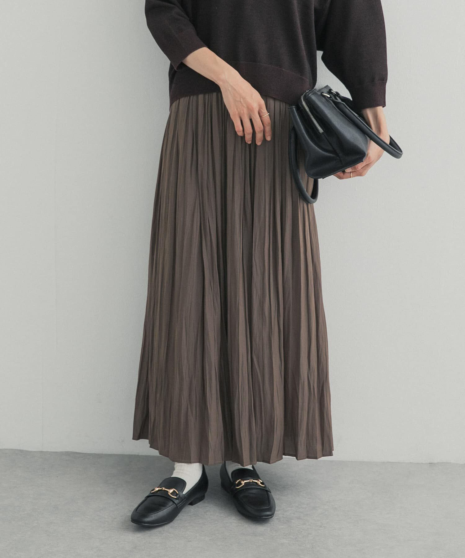 URBAN RESEARCH DOORS「ランダムプリーツスカート」|スカート|