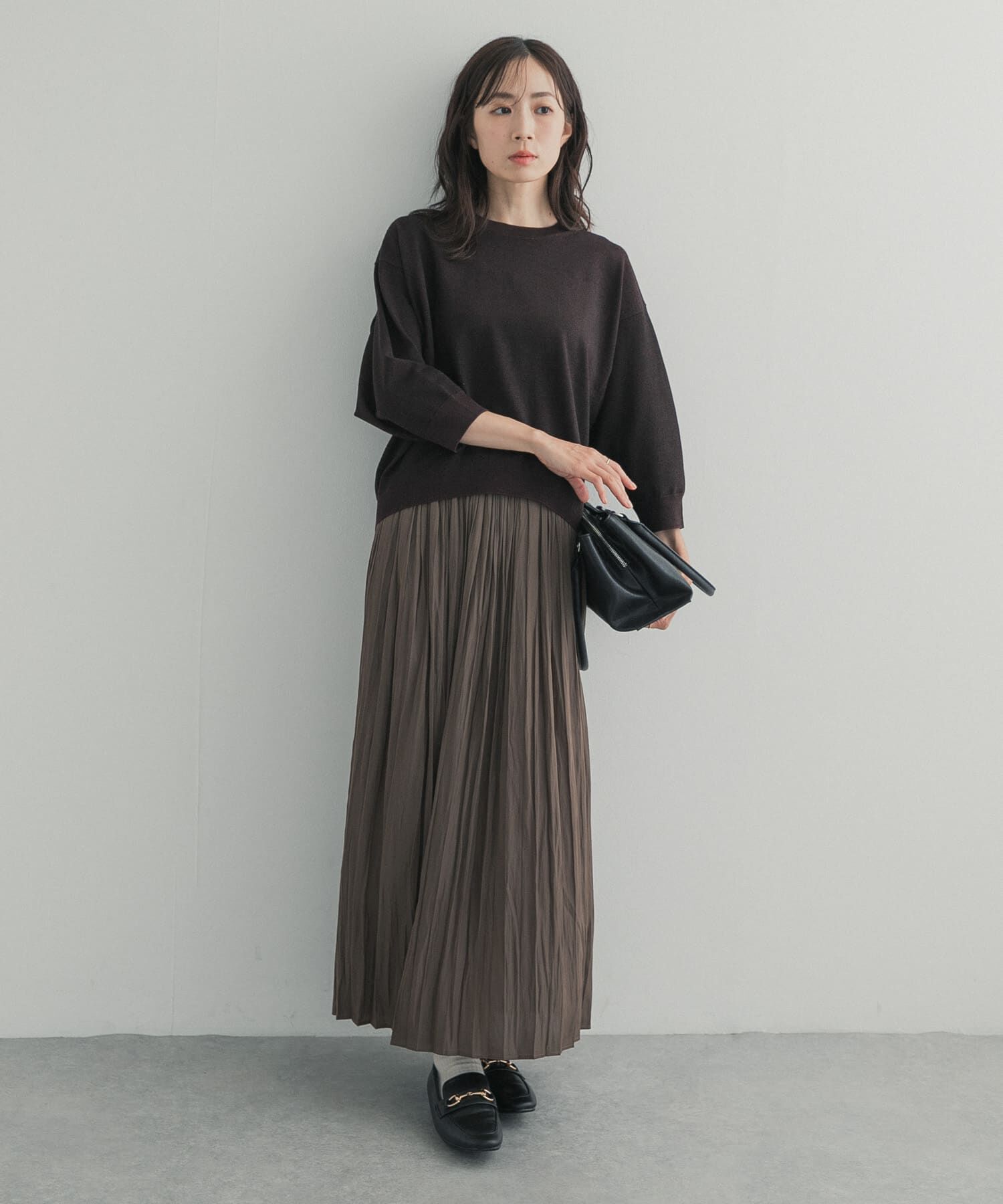 URBAN RESEARCH DOORS「ランダムプリーツスカート」|スカート|