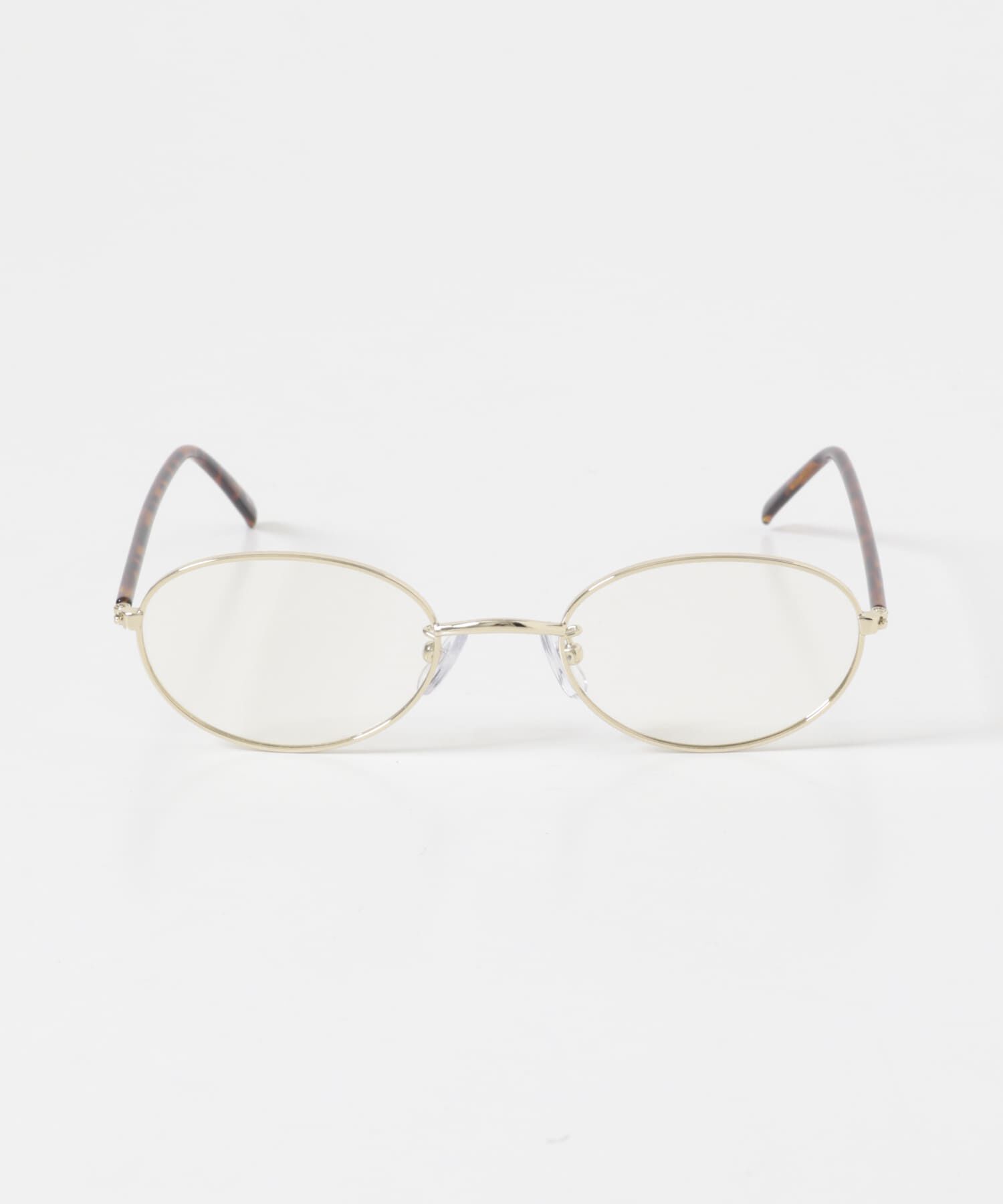 URBAN RESEARCH「decor『デコール』　EYEWEAR ELLIPSE ROUND」|メガネ|ゴールド