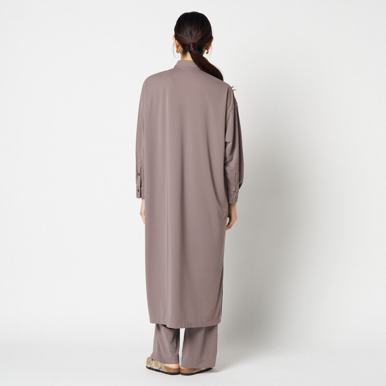 HELIOPOLE「HELIOPOLE DRY TOUCH SMOOTH SHIRT DRESS」|ワンピース|