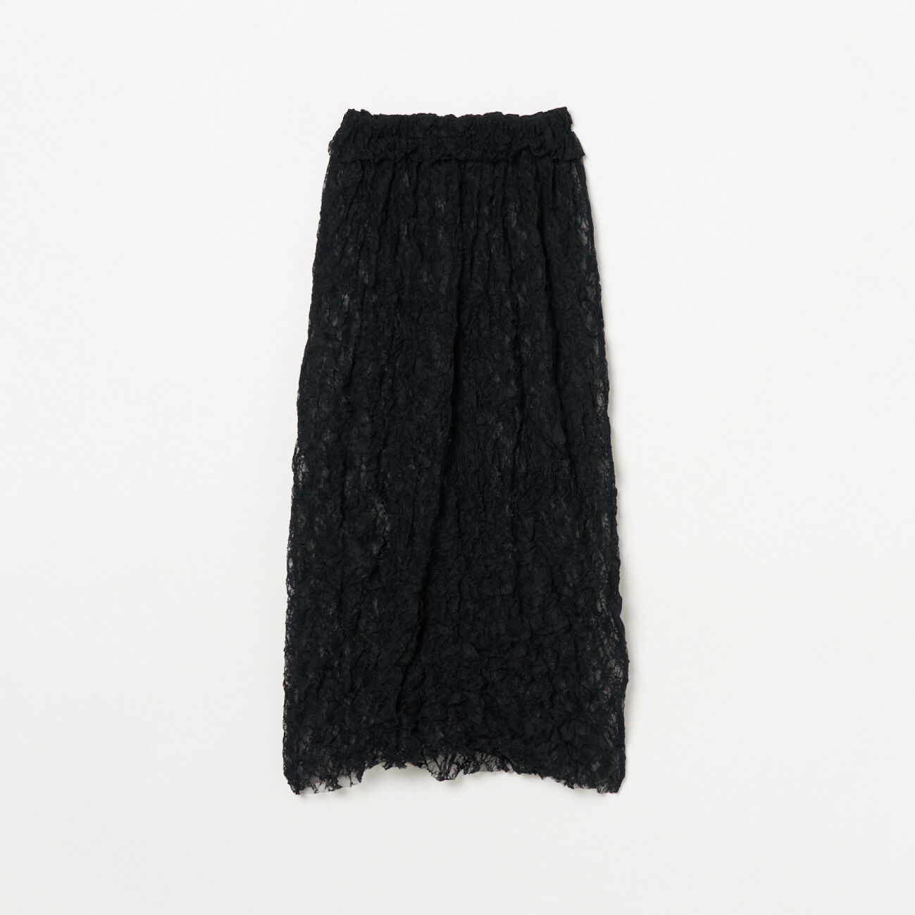  「TanC CRUSHED LACE GATHER SKIRT」|スカート|