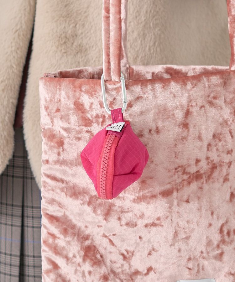 AMERICAN HOLIC「【ホリホリ】リップルキューブポーチチャーム」|その他|Shocking Pink
