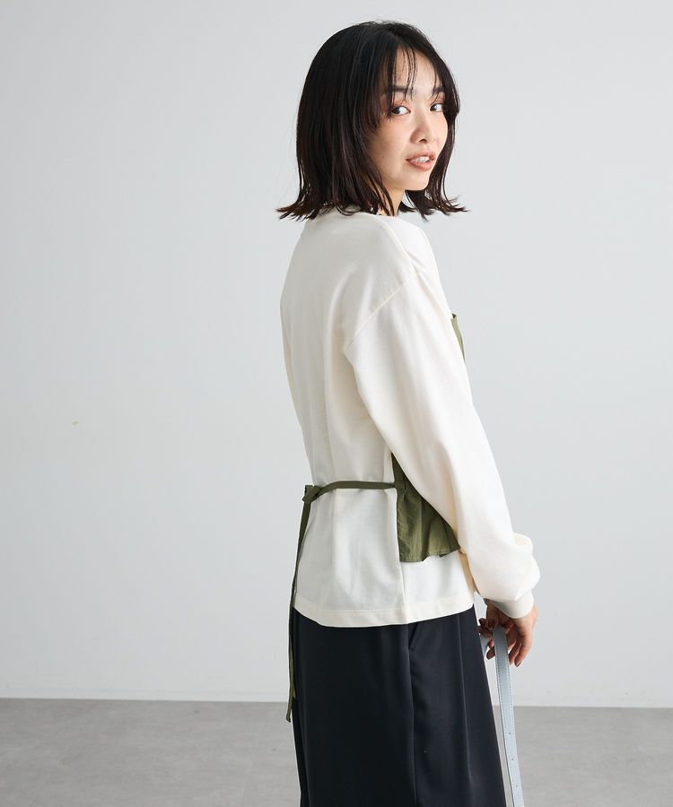 Green Parks「ビスチェドッキングミニ裏毛プルオーバー」|Tシャツ・カットソー|