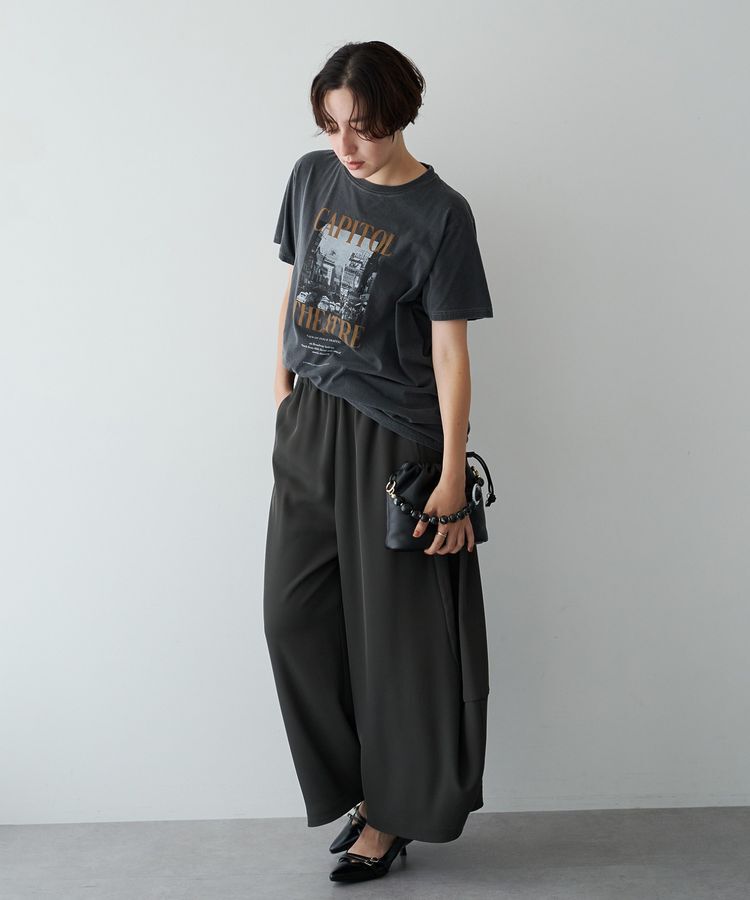 YECCA VECCA「【story】レザービーズトラップハンドバッグ」|ハンドバッグ|