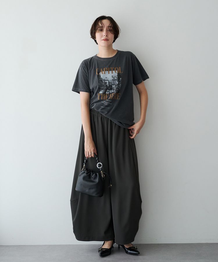 YECCA VECCA「【story】レザービーズトラップハンドバッグ」|ハンドバッグ|