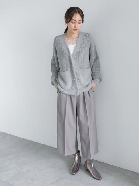 Te chichi「シアーネック切替ロンT《2026 AUTUMN LOOK item》」|Tシャツ・カットソー|