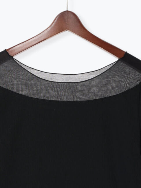 Te chichi「シアーネック切替ロンT《2026 AUTUMN LOOK item》」|Tシャツ・カットソー|