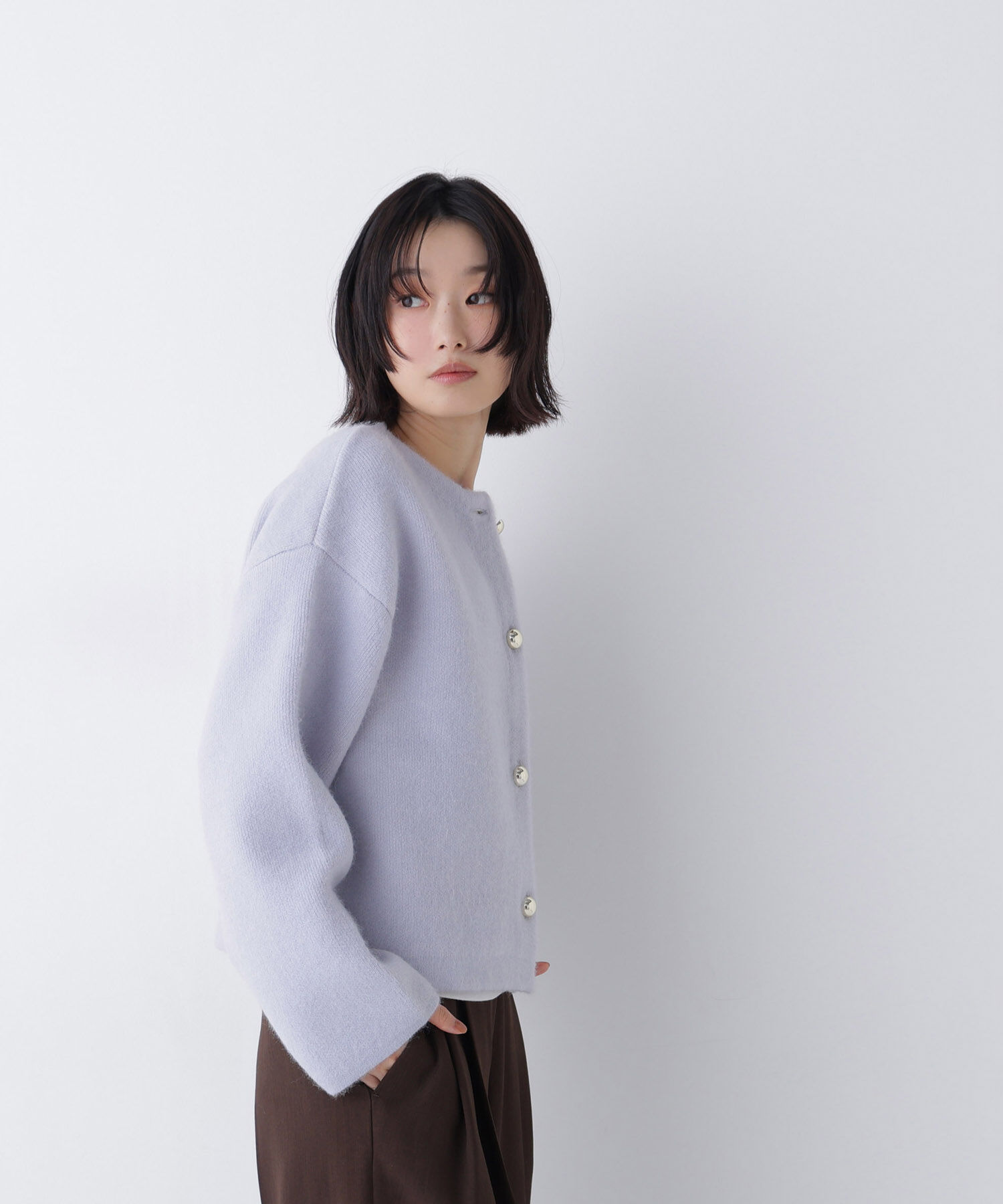  「接結ニットジャケット」|ニット・セーター|