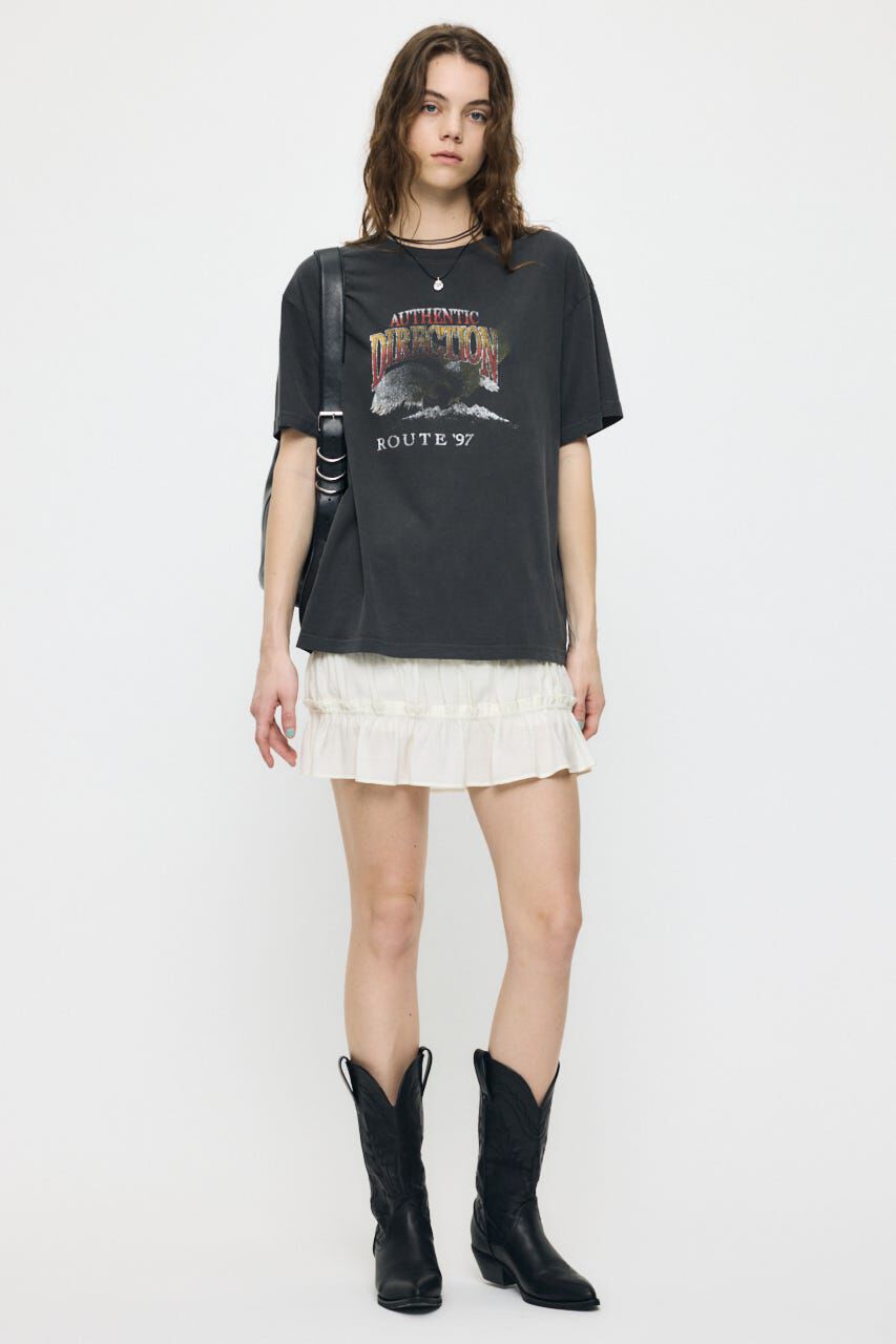 MOUSSY「SHIRRING MINI スカート」|スカート|